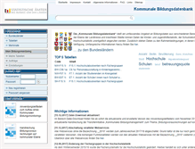 Tablet Screenshot of bildungsmonitoring.de